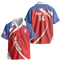 Puerto Rico Football 2026 Custom Kid Hawaiian Shirt Vamos Los Boricuas Taino Sun