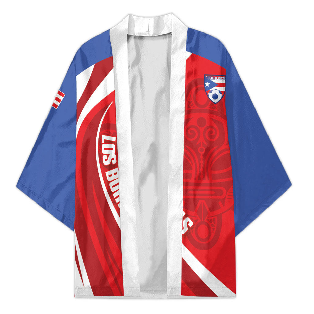 Puerto Rico Football 2026 Custom Kimono Vamos Los Boricuas Taino Sun