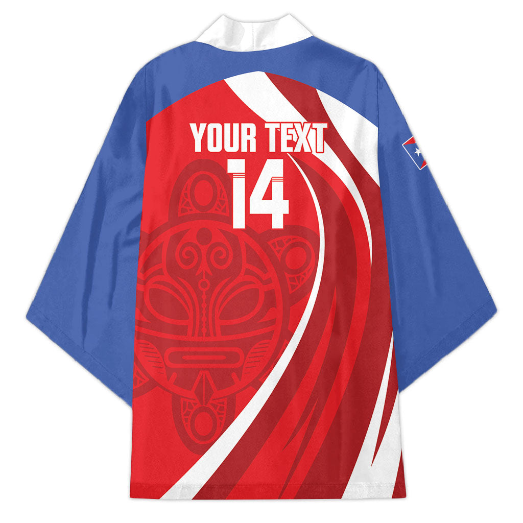 Puerto Rico Football 2026 Custom Kimono Vamos Los Boricuas Taino Sun