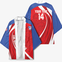 Puerto Rico Football 2026 Custom Kimono Vamos Los Boricuas Taino Sun
