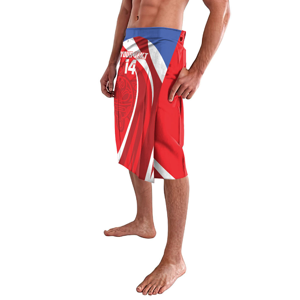 Puerto Rico Football 2026 Custom Lavalava Vamos Los Boricuas Taino Sun