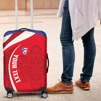 Puerto Rico Football 2026 Custom Luggage Cover Vamos Los Boricuas Taino Sun