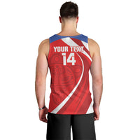 Puerto Rico Football 2026 Custom Men Tank Top Vamos Los Boricuas Taino Sun