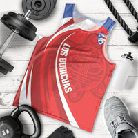 Puerto Rico Football 2026 Custom Men Tank Top Vamos Los Boricuas Taino Sun