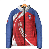 Puerto Rico Football 2026 Custom Padded Jacket Vamos Los Boricuas Taino Sun