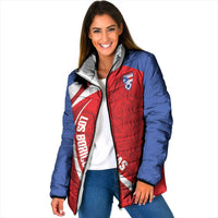 Puerto Rico Football 2026 Custom Padded Jacket Vamos Los Boricuas Taino Sun