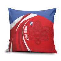 Puerto Rico Football 2026 Custom Pillow Cover Vamos Los Boricuas Taino Sun