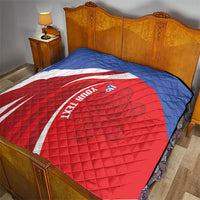 Puerto Rico Football 2026 Custom Quilt Vamos Los Boricuas Taino Sun