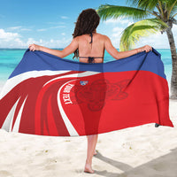 Puerto Rico Football 2026 Custom Sarong Vamos Los Boricuas Taino Sun