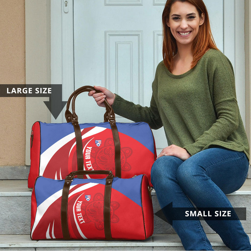 Puerto Rico Football 2026 Custom Travel Bag Vamos Los Boricuas Taino Sun