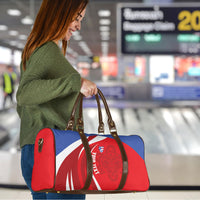 Puerto Rico Football 2026 Custom Travel Bag Vamos Los Boricuas Taino Sun