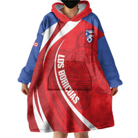 Puerto Rico Football 2026 Custom Wearable Blanket Hoodie Vamos Los Boricuas Taino Sun
