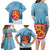 Finland Independence Day Family Matching Long Sleeve Bodycon Dress and Hawaiian Shirt Suomen Itsenaistyminen Mix Brown Bear - Wonder Print Shop
