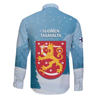 Finland Independence Day Family Matching Long Sleeve Bodycon Dress and Hawaiian Shirt Suomen Itsenaistyminen Mix Brown Bear - Wonder Print Shop