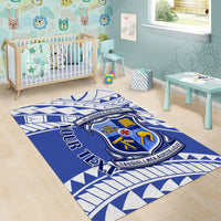 Personalised Samoa St Josephs College Area Rug Marist Brothers Samoan Pattern - Wonder Print Shop
