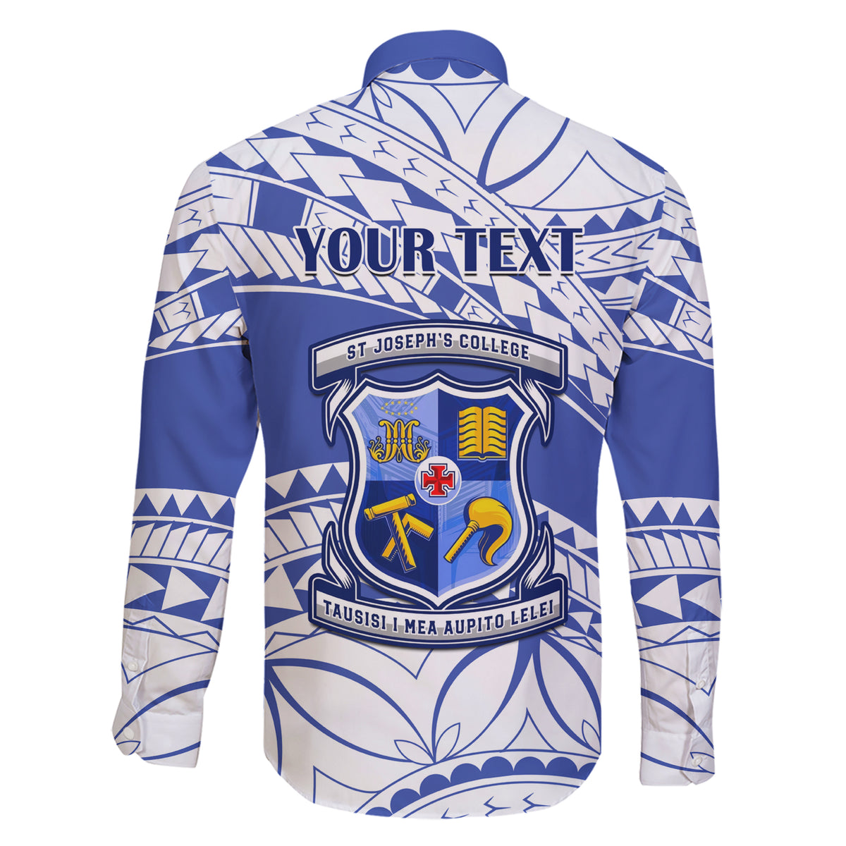 Personalised Samoa St Josephs College Family Matching Short Sleeve Bodycon Dress and Hawaiian Shirt Marist Brothers Samoan Pattern - Wonder Print Shop