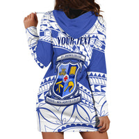 Personalised Samoa St Josephs College Hoodie Dress Marist Brothers Samoan Pattern - Wonder Print Shop