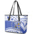 Personalised Samoa St Josephs College Leather Tote Bag Marist Brothers Samoan Pattern - Wonder Print Shop
