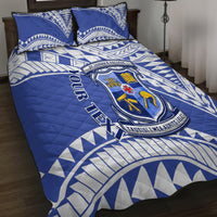 Personalised Samoa St Josephs College Quilt Bed Set Marist Brothers Samoan Pattern - Wonder Print Shop
