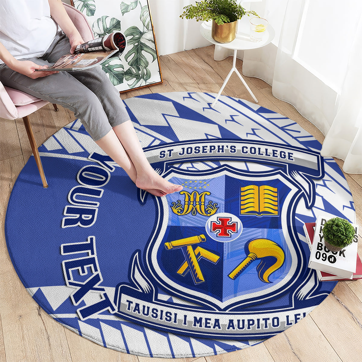 personalised-samoa-st-josephs-college-round-carpet-marist-brothers-samoan-pattern