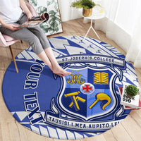 personalised-samoa-st-josephs-college-round-carpet-marist-brothers-samoan-pattern