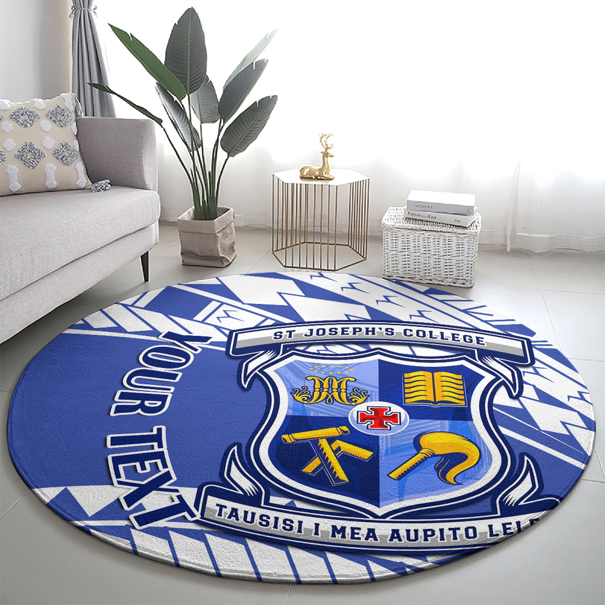 personalised-samoa-st-josephs-college-round-carpet-marist-brothers-samoan-pattern
