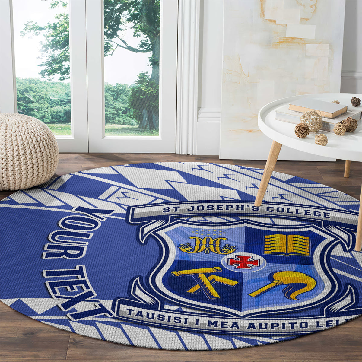 personalised-samoa-st-josephs-college-round-carpet-marist-brothers-samoan-pattern