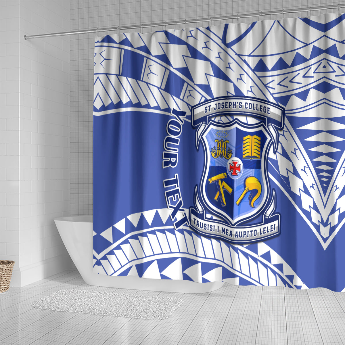personalised-samoa-st-josephs-college-shower-curtain-marist-brothers-samoan-pattern