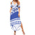 Personalised Samoa St Josephs College Summer Maxi Dress Marist Brothers Samoan Pattern - Wonder Print Shop