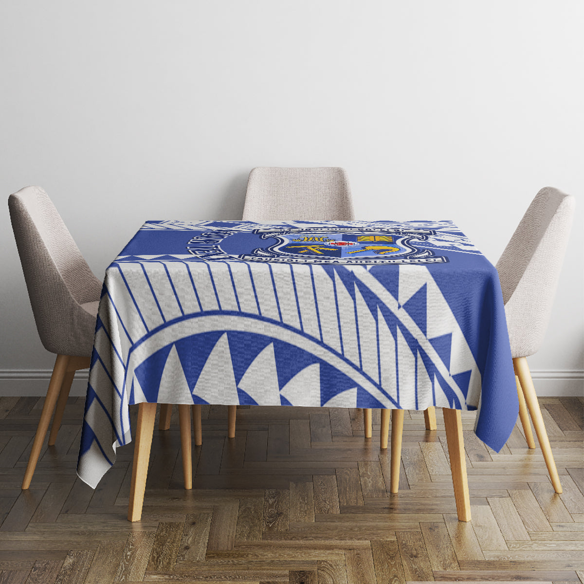 Personalised Samoa St Josephs College Tablecloth Marist Brothers Samoan Pattern - Wonder Print Shop
