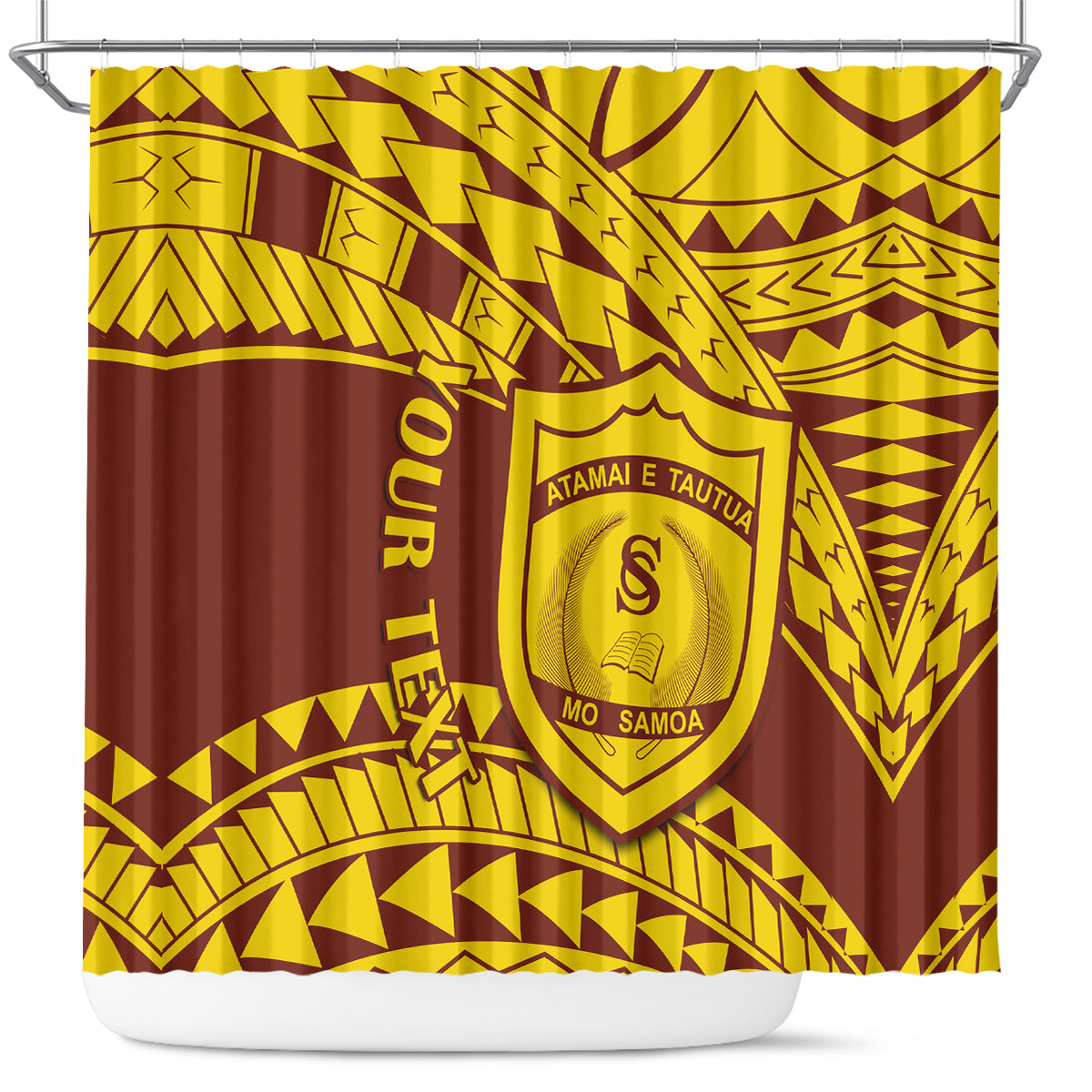 personalised-samoa-college-shower-curtain-samoan-pattern