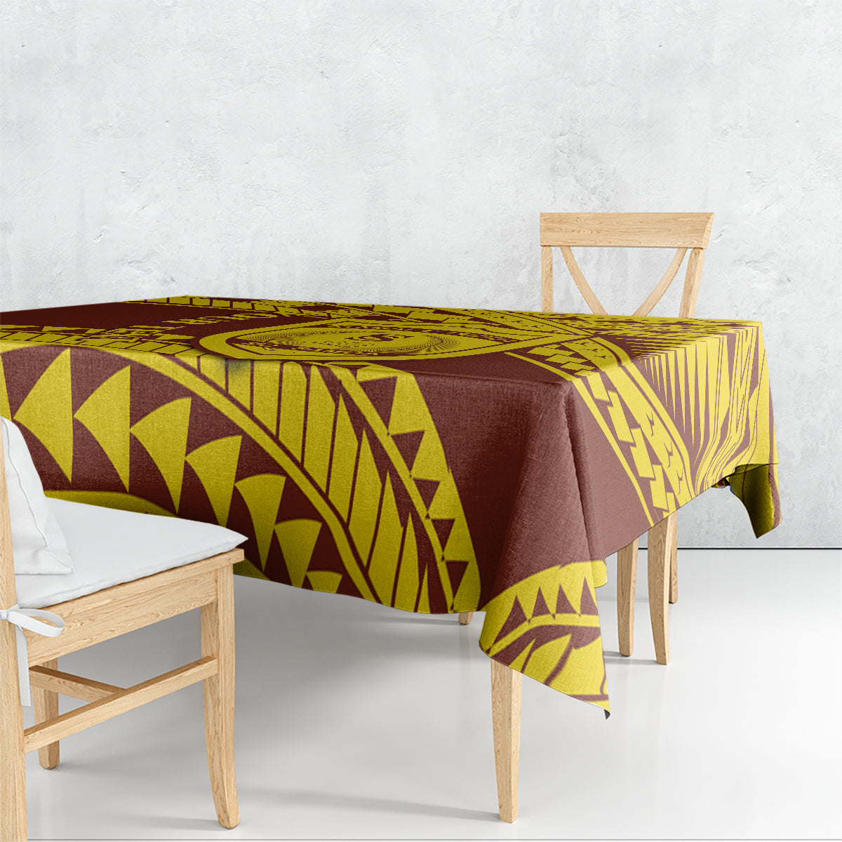 Personalised Samoa College Tablecloth Samoan Pattern - Wonder Print Shop