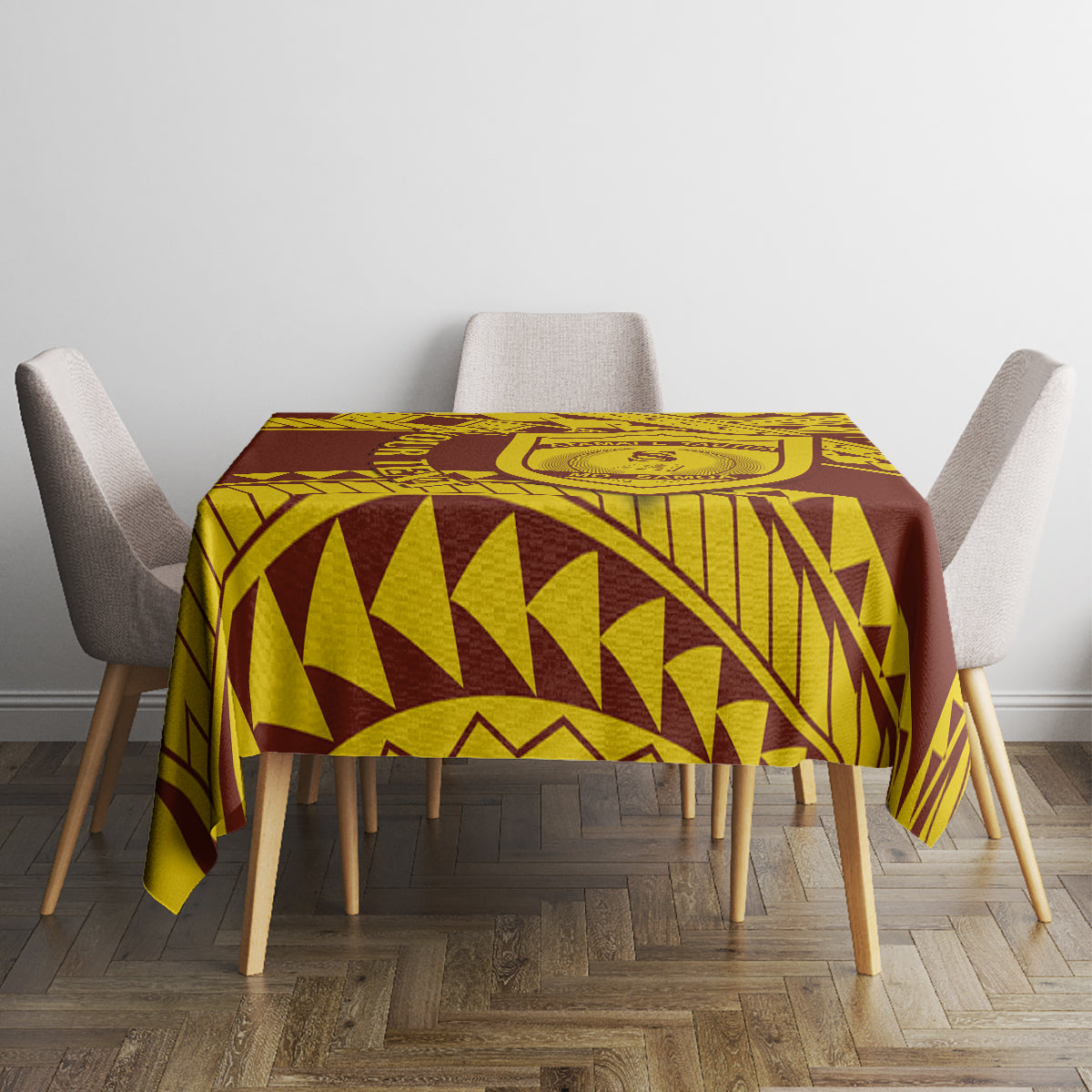 Personalised Samoa College Tablecloth Samoan Pattern - Wonder Print Shop
