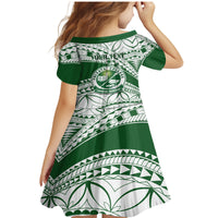 Personalised Samoa Faleata College Family Matching Mermaid Dress and Hawaiian Shirt Samoan Pattern - Wonder Print Shop