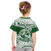 Personalised Samoa Faleata College Kid T Shirt Samoan Pattern - Wonder Print Shop