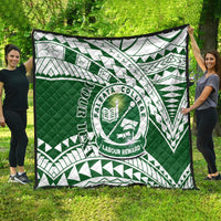 Personalised Samoa Faleata College Quilt Samoan Pattern - Wonder Print Shop