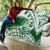 Personalised Samoa Faleata College Quilt Samoan Pattern - Wonder Print Shop