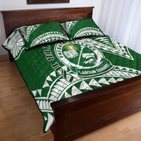 Personalised Samoa Faleata College Quilt Bed Set Samoan Pattern - Wonder Print Shop