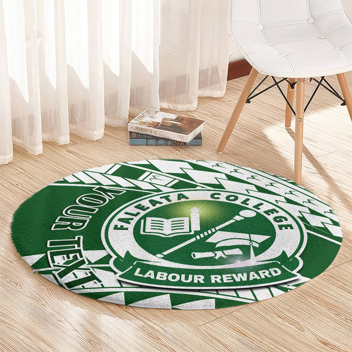 personalised-samoa-faleata-college-round-carpet-samoan-pattern
