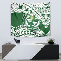 Personalised Samoa Faleata College Tapestry Samoan Pattern - Wonder Print Shop