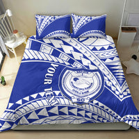 Personalised Samoa Safata College Bedding Set Samoan Pattern - Wonder Print Shop