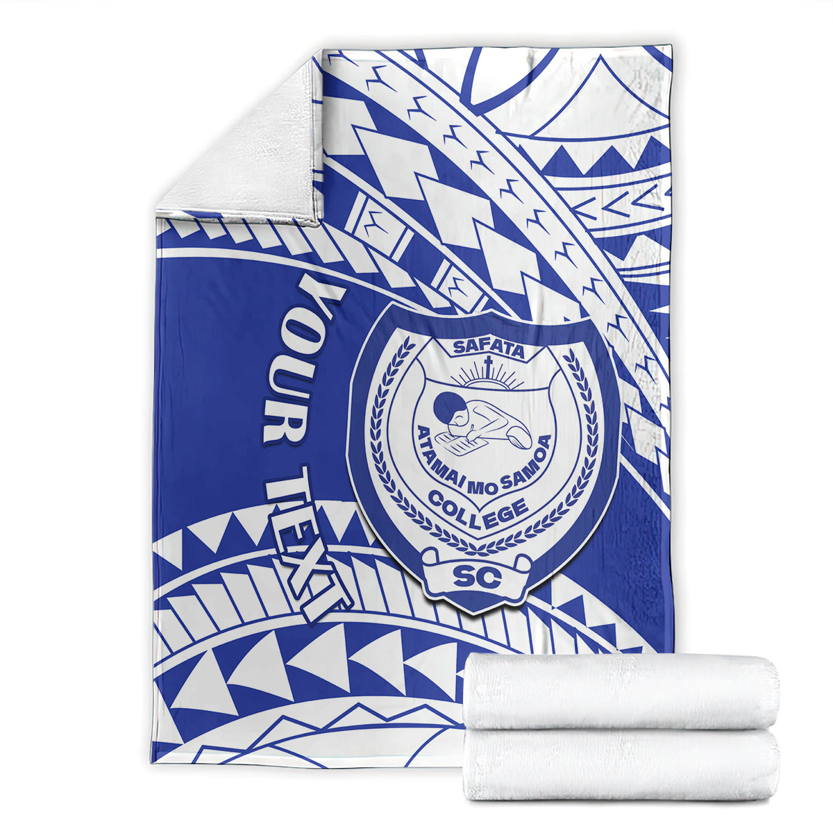 personalised-samoa-safata-college-blanket-samoan-pattern
