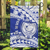 Personalised Samoa Safata College Garden Flag Samoan Pattern - Wonder Print Shop