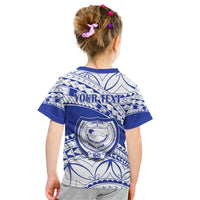 Personalised Samoa Safata College Kid T Shirt Samoan Pattern - Wonder Print Shop