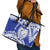 Personalised Samoa Safata College Leather Tote Bag Samoan Pattern - Wonder Print Shop