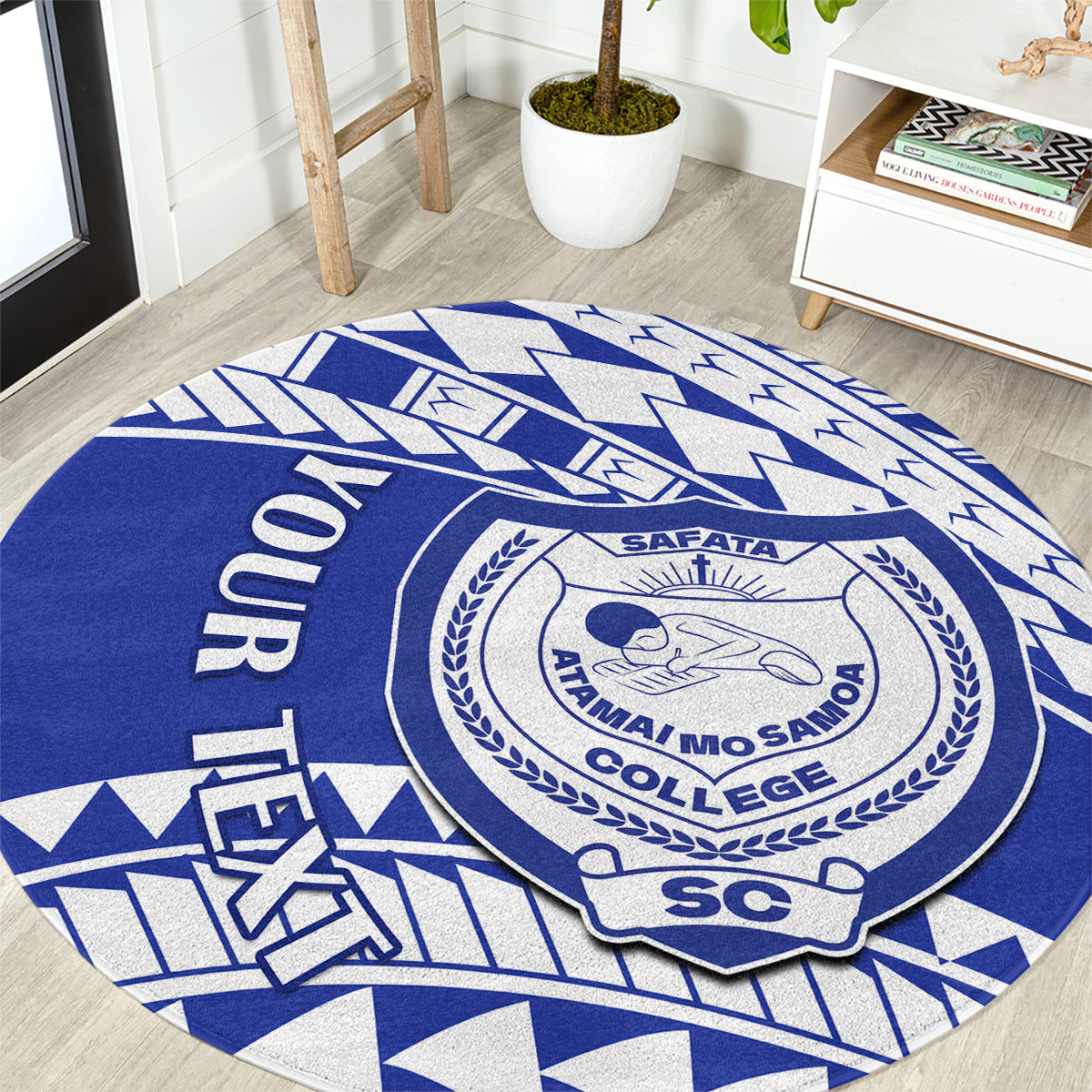 personalised-samoa-safata-college-round-carpet-samoan-pattern