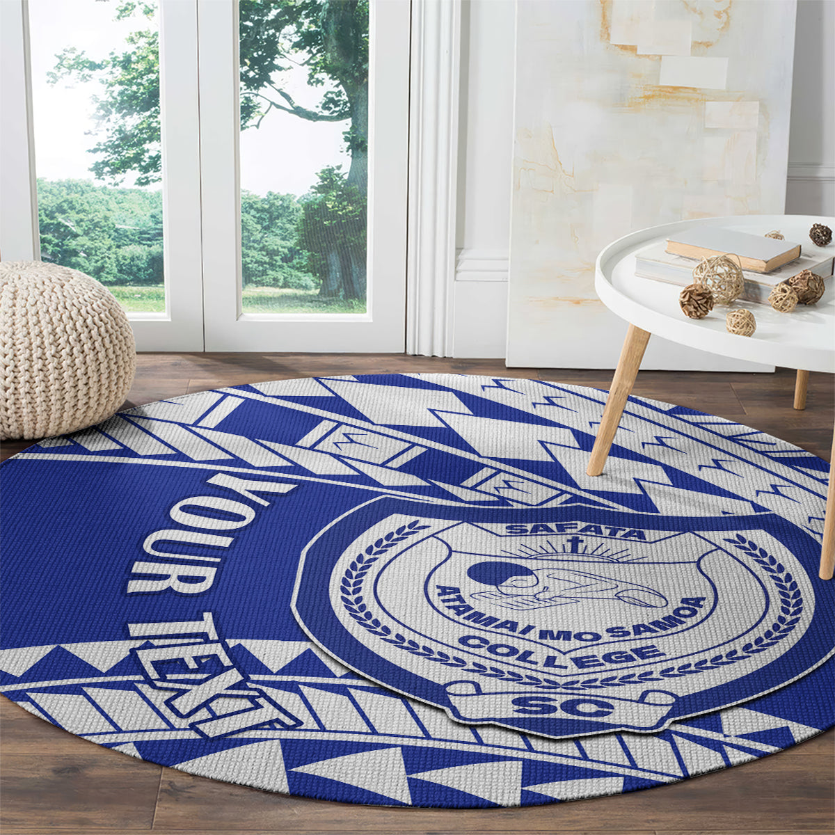 personalised-samoa-safata-college-round-carpet-samoan-pattern