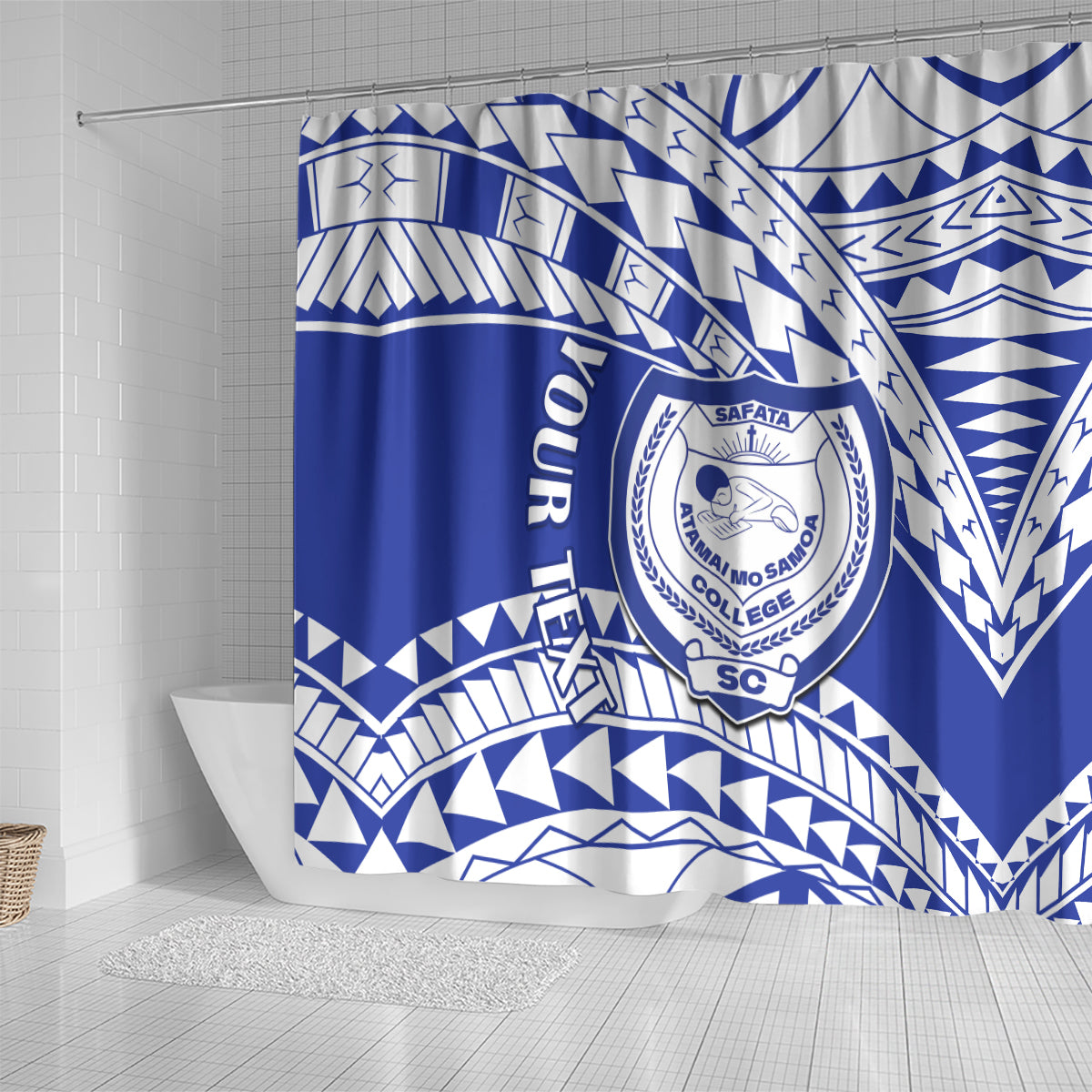 personalised-samoa-safata-college-shower-curtain-samoan-pattern