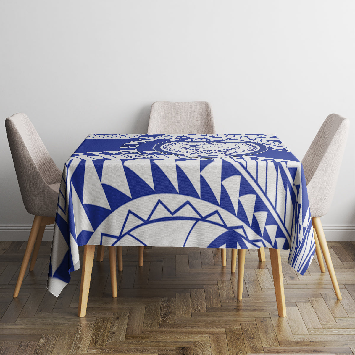 Personalised Samoa Safata College Tablecloth Samoan Pattern - Wonder Print Shop