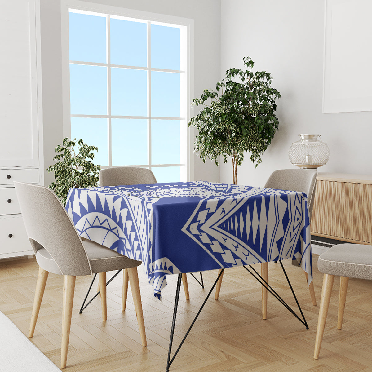 Personalised Samoa Safata College Tablecloth Samoan Pattern - Wonder Print Shop